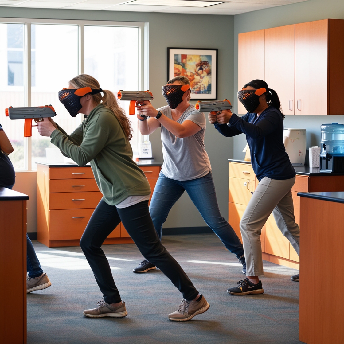 Indoor Office Lasertag